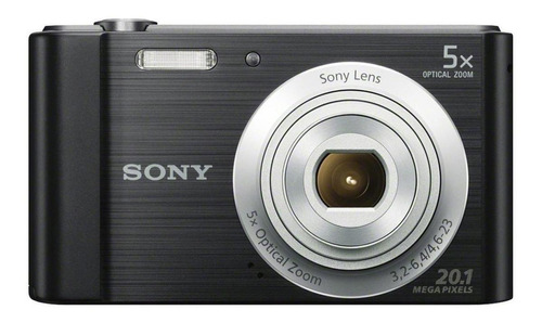 Imagem 1 de 3 de  Sony DSC-W800 compacta cor  preto