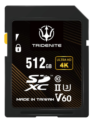 Tridenite Tarjeta Sd De 512 Gb, Velocidad De Lectura De Hast