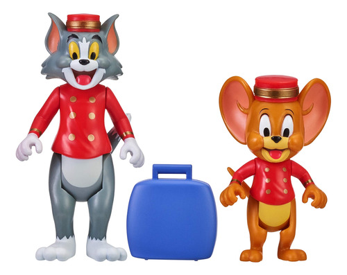 Tom & Jerry Figura 2-packs: Hotel Bellhops, Multicolor ()