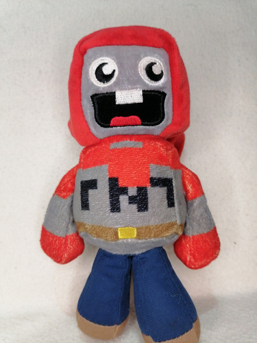 Peluche Original Explosivo Tnt Tube Heroes Jazwares 20cm. 