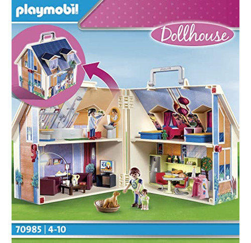 Casa Munecas Portatil Playmobil ;)