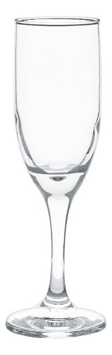 Set 6 Copa Champagne Aragon Cristar Vidrio 177 Cc Color Agua