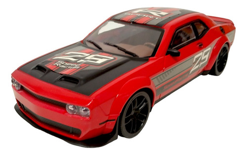 Auto Deportivo A Friccion Speed Racing Color Rojo