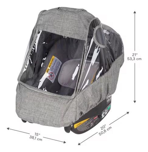 Cobertor Cubre Huevito Impermeable Universal Bebé