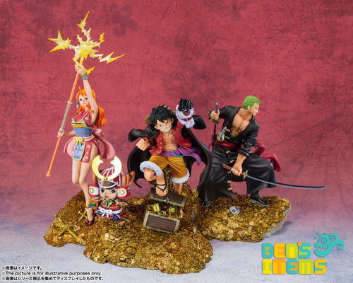 Figuarts Zero Luffy & Chopper Wt100 Daikaizoku Hyakkei