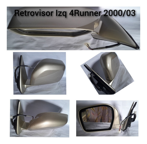 Retrovisor 4runner Modelo 2000 Al 2003