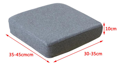 Taburete De Tocador Elástico Funda De Asiento Funda Gris B