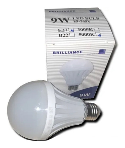 Bombillo De Emergencia Recargable Led 9w Magico E27