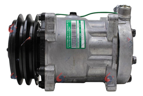 Compressor Sanden Original  Aa7h15aa 8 Orelhas 24 Volts 2a