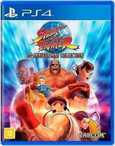 Street Fighter 30th Anniversary Collection Ps4 Juego Físico