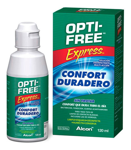 Opti Free Express Solucion Desinfectant Multiproposito 120ml