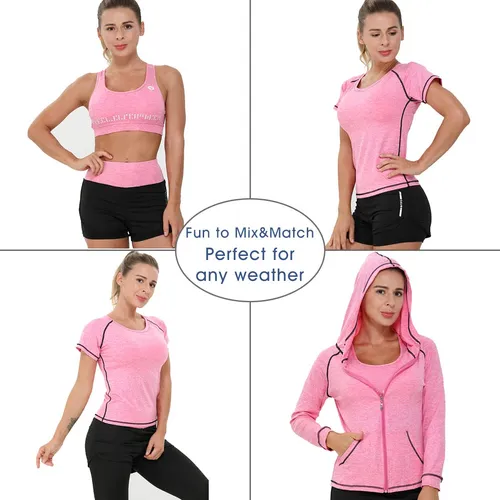 Conjunto De Ropa Deportiva Para Mujer En Verano E Invierno.