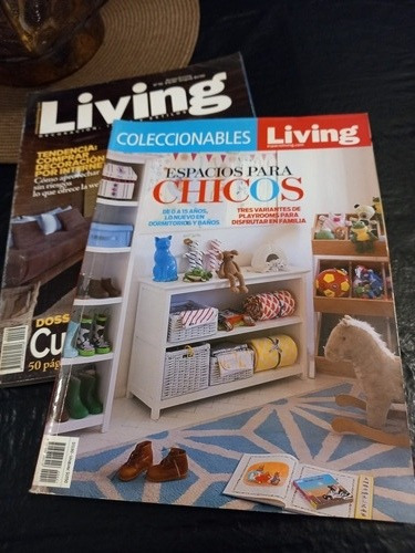 Revista Living -2ejemplares- Espacio Para Chicos 