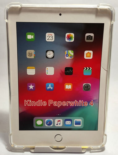 Imagen 3 de 9 de Funda Para Tablet Kindle Paperwhite 4 Transparente Antigolpe