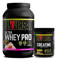 Comprar Kit Suplementos Universal Creatina 200g Pura + Whey Pro 900g