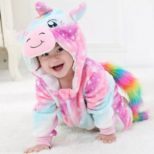 Pijamas Animalitos Para Bebes 2 A 3 Años Kigurumi Polar 