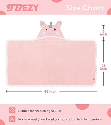 Toalla Con Capucha Tbezy Para Niños 100% Algodón Ultra Suave