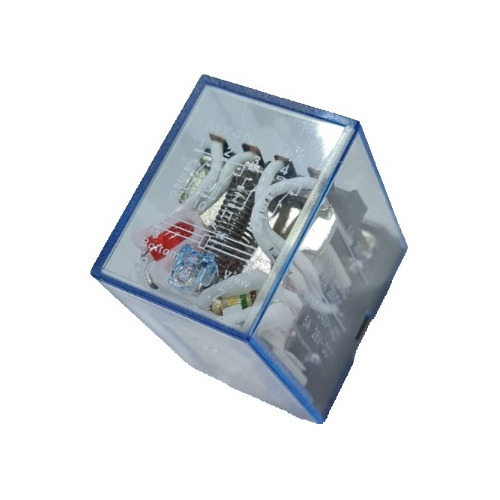 Relay Rele 4 Inv + Zocalo Bobina 220vac 5a Gralf My4
