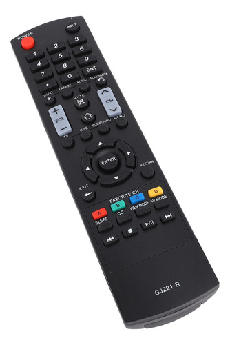 Control Remoto Para Reemplazo De Tv Led Lc-65le643u Gj221-r