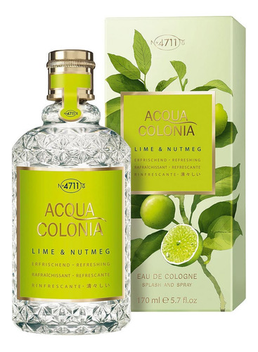 Perfume 4711 Acqua Colonia Lima Nuez Moscada 170ml