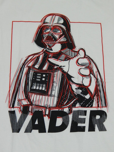 Star Wars Playera Camiseta Grande Darth Vader Han Solo Dist1