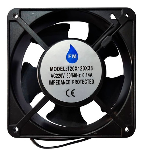 Ventilador Fan Cooler Extractor 220 Voltios 120 X 120 X 39mm