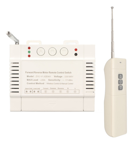 Controle Sem Fio 220v 380v 30a Motor Remoto De Alta Potência