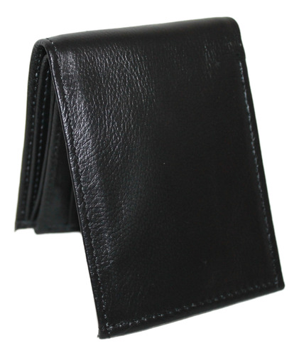 Cartera Hombre Piel Genuina Billetera Cuero Bifold Premium