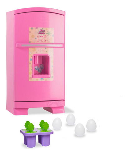 Geladeira Sweet Fantasy Sonho De Menina 2012 - Cardoso Toys Cor Rosa