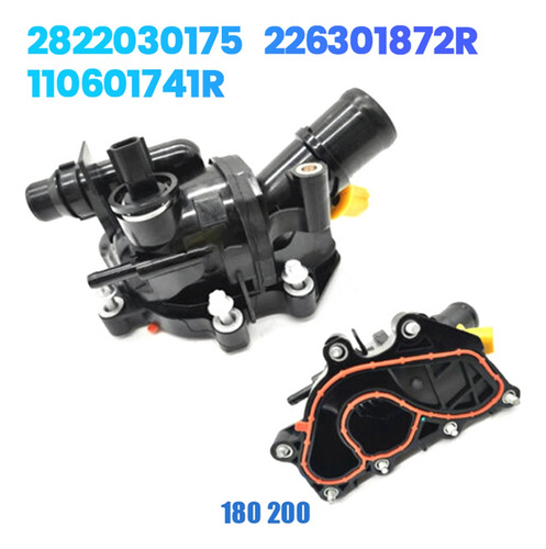 Carcasa De Termostato A2822030175 Con Conjunto De Sensor Par