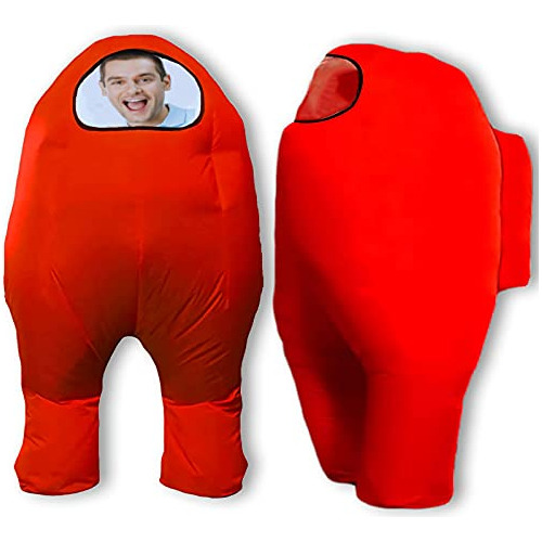 Disfraz Para Hombre Traje Espacial Inflable Amon Us Para Fie