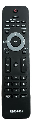 Controle Remoto Para Tv Lcd Philips Rbr -7802