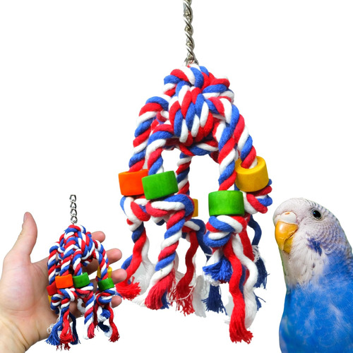 Toys 55094 Cuerda Jumble Plucking Juguete De Pajaro Para Pet