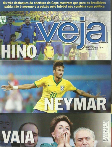 Veja 2378: Neymar / Josh Hartnett / Andressa Urach / Dilma