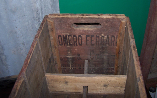 Cajon Soda Antiguo Madera (Usado)