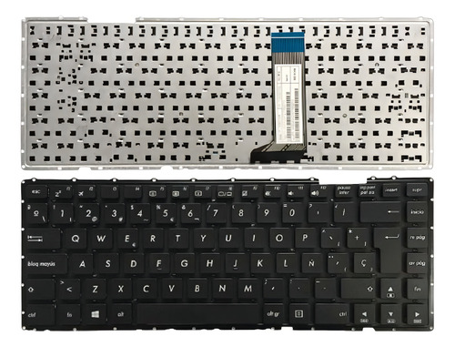 Teclado Para Portátil Asus X453 X451 F453 X403 P453 F453 Color Negro