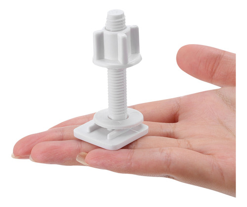 Juego De 2 Tornillos De Plástico Para Bisagra Para Asiento D