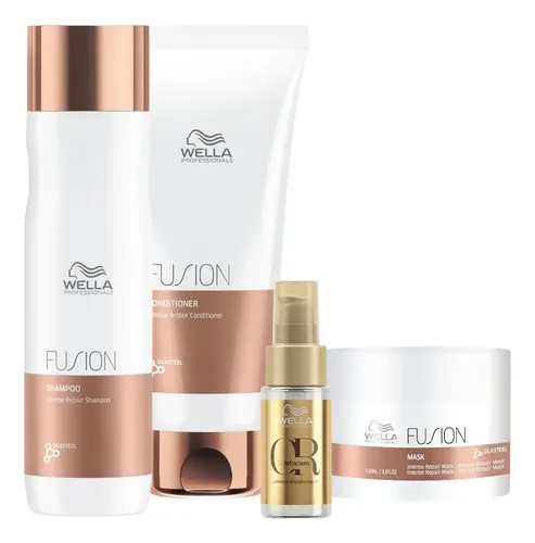 Kit Wella Professionals Fusion Reflections Home Care Oil 30