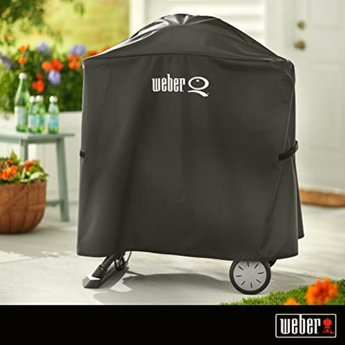 Weber Funda Para Asador Q 1000 2000 Con Carrito Portatil
