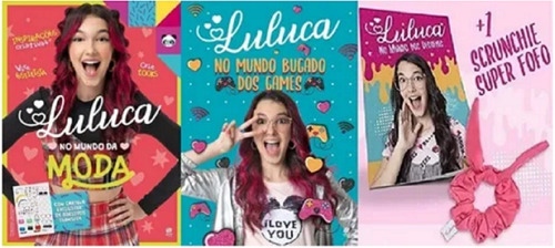 Kit 3 Livros Da Luluca +  Brindes