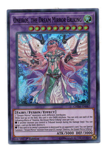 Oneiros, The Dream Mirror Erlking Carta Yugi Chim-en087 Sup