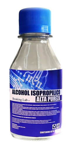 Alcohol Isopropilico X Litro Máxima Pureza 125cc 