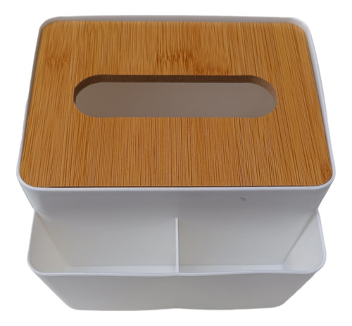 Caja Organizadora Pañuelera Tapa Madera 