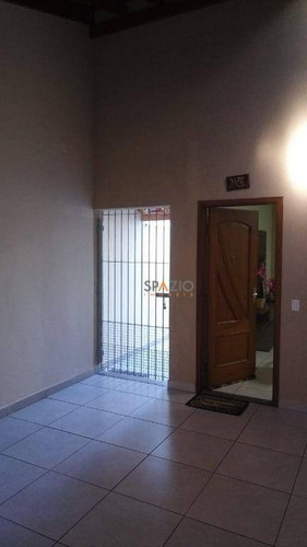 Imagem 2 de 24 de Casa Com 2 Dormitórios À Venda, 140 M² Por R$ 350.000,00 - Vila Industrial - Rio Claro/sp - Ca0327
