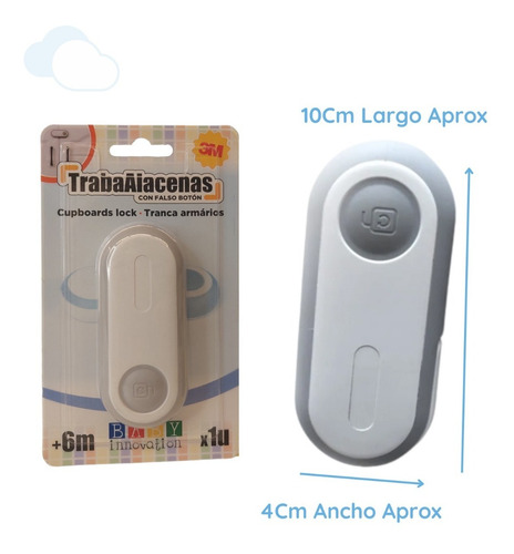 Traba Alacenas Para Armarios Con Botón Falso Baby Innovation