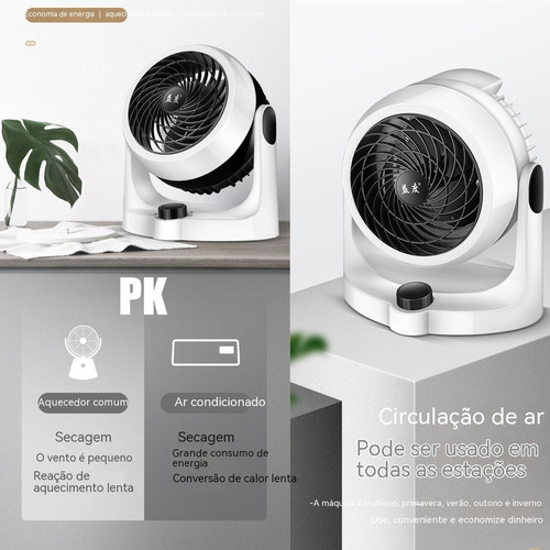 Ventilador Circulador De Ar Honeywell Ht-900 Turboforce Pret