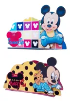 Comprar 20 Souvenirs  Centros Portaservi Mickey Fibrofacil 14x7cm 