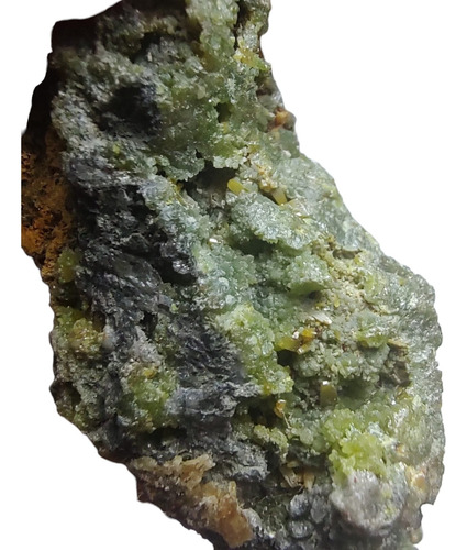 Mimetita Con Wulfenita: Especimen De Colección Plus 33g