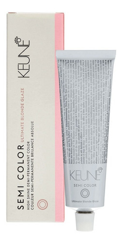  Keune Semi Color Ultimate Blonde Glaze Coloração 60ml - Grey Tom Grey