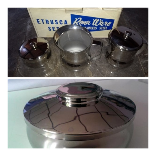 Imagen 1 de 1 de Embase Para Café, Azúcar Leche Y Bombonera Rena Ware